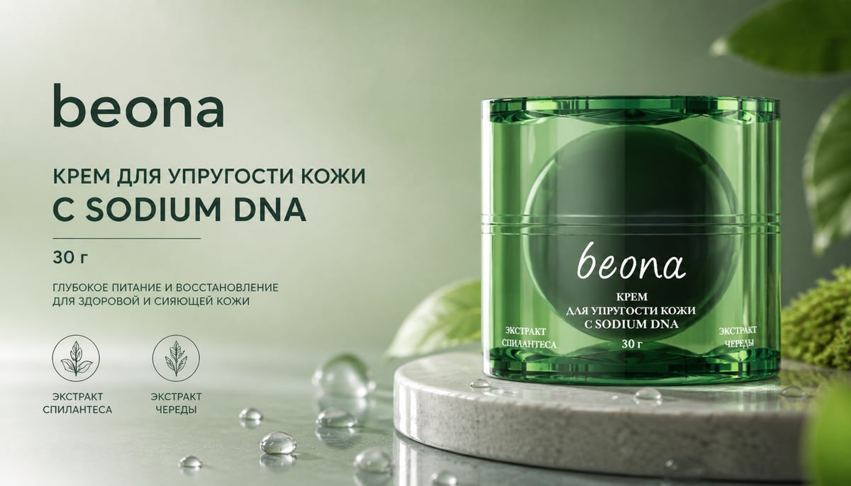 Крем для упругости кожи лица с Sodium DNA 30г